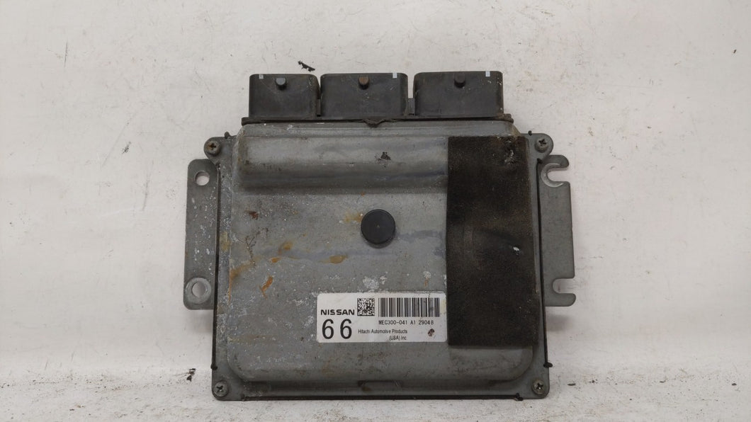 2013 Nissan Altima PCM Engine Control Computer ECU ECM PCU OEM P/N:MEC300-042 A1 NEC007-070, BEM400-300 A1 Fits Fits 2014 OEM Used Auto Parts - Oemusedautoparts1.com 