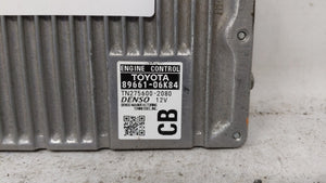 2014 Toyota Camry PCM Engine Control Computer ECU ECM PCU OEM P/N:89661-06K83 89661-06K84 Fits OEM Used Auto Parts - Oemusedautoparts1.com 