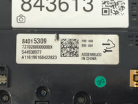 2016-2020 Buick Envision Climate Control Module Temperature AC/Heater Replacement P/N:84015309 Fits Fits 2016 2017 2018 2019 2020 OEM Used Auto Parts - Oemusedautoparts1.com
