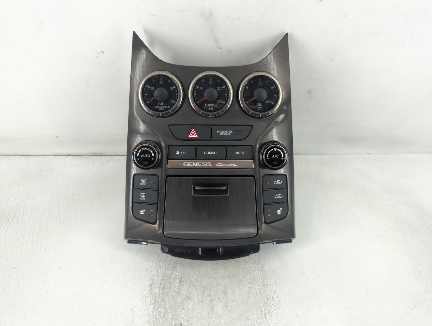 2013-2016 Hyundai Genesis Climate Control Module Temperature AC/Heater Replacement P/N:97250-2MFP1 12000-012500H Fits OEM Used Auto Parts - Oemusedautoparts1.com