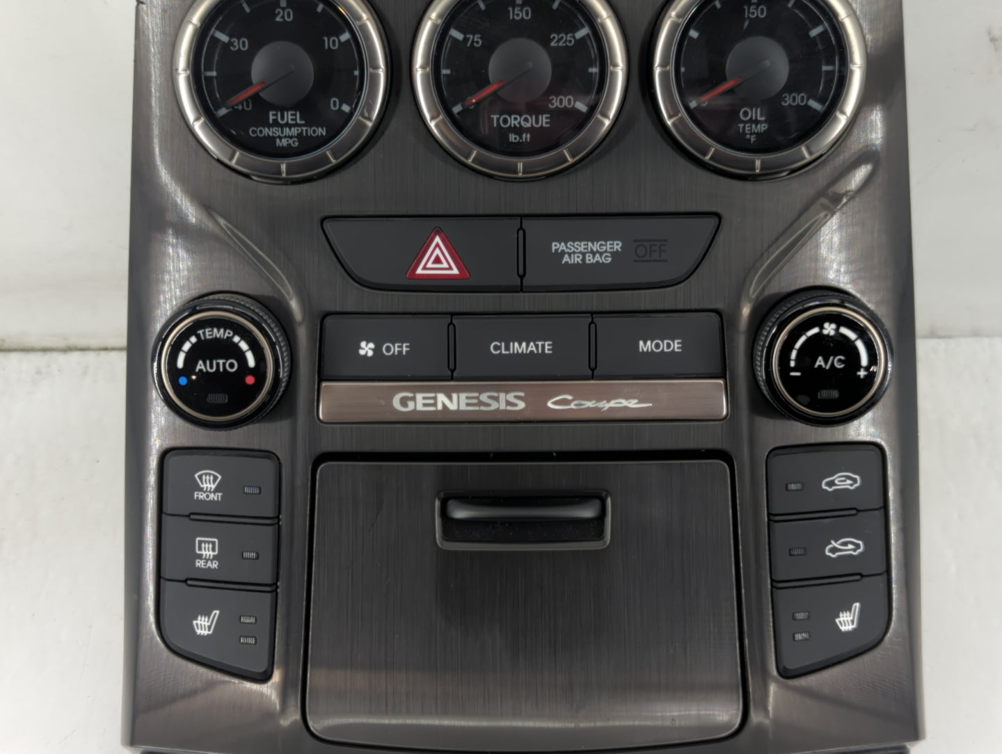 2013-2016 Hyundai Genesis Climate Control Module Temperature AC/Heater Replacement P/N:97250-2MFP1 12000-012500H Fits OEM Used Auto Parts - Oemusedautoparts1.com