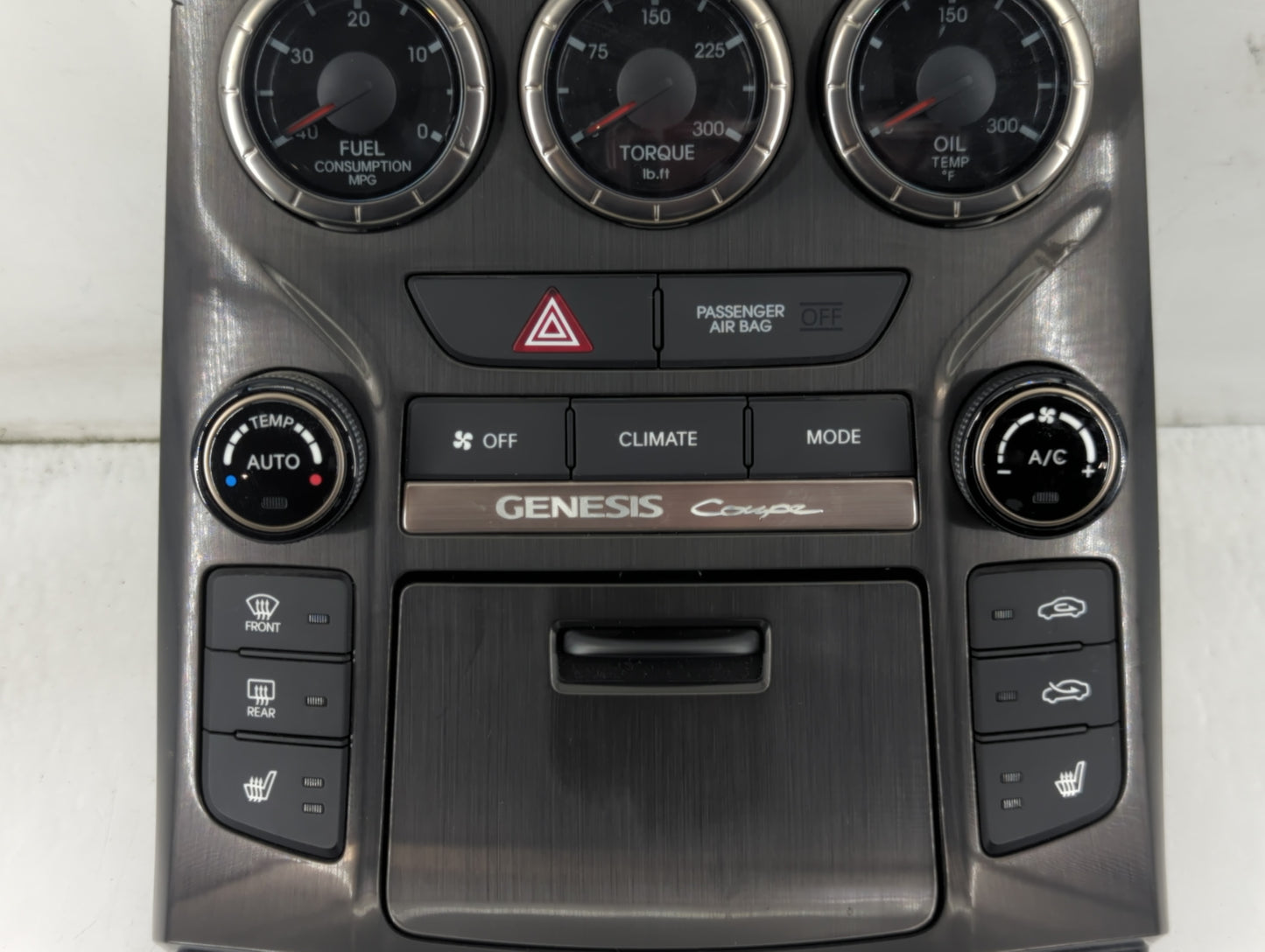 2013-2016 Hyundai Genesis Climate Control Module Temperature AC/Heater Replacement P/N:97250-2MFP1 12000-012500H Fits OEM Used Auto Parts - Oemusedautoparts1.com