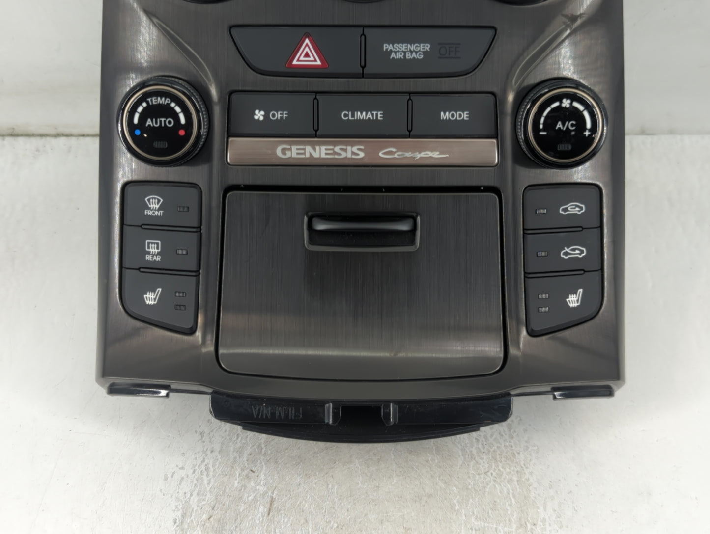 2013-2016 Hyundai Genesis Climate Control Module Temperature AC/Heater Replacement P/N:97250-2MFP1 12000-012500H Fits OEM Used Auto Parts - Oemusedautoparts1.com