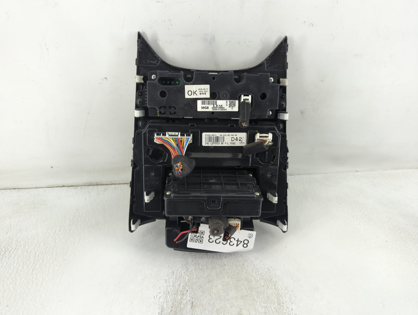 2013-2016 Hyundai Genesis Climate Control Module Temperature AC/Heater Replacement P/N:97250-2MFP1 12000-012500H Fits OEM Used Auto Parts - Oemusedautoparts1.com