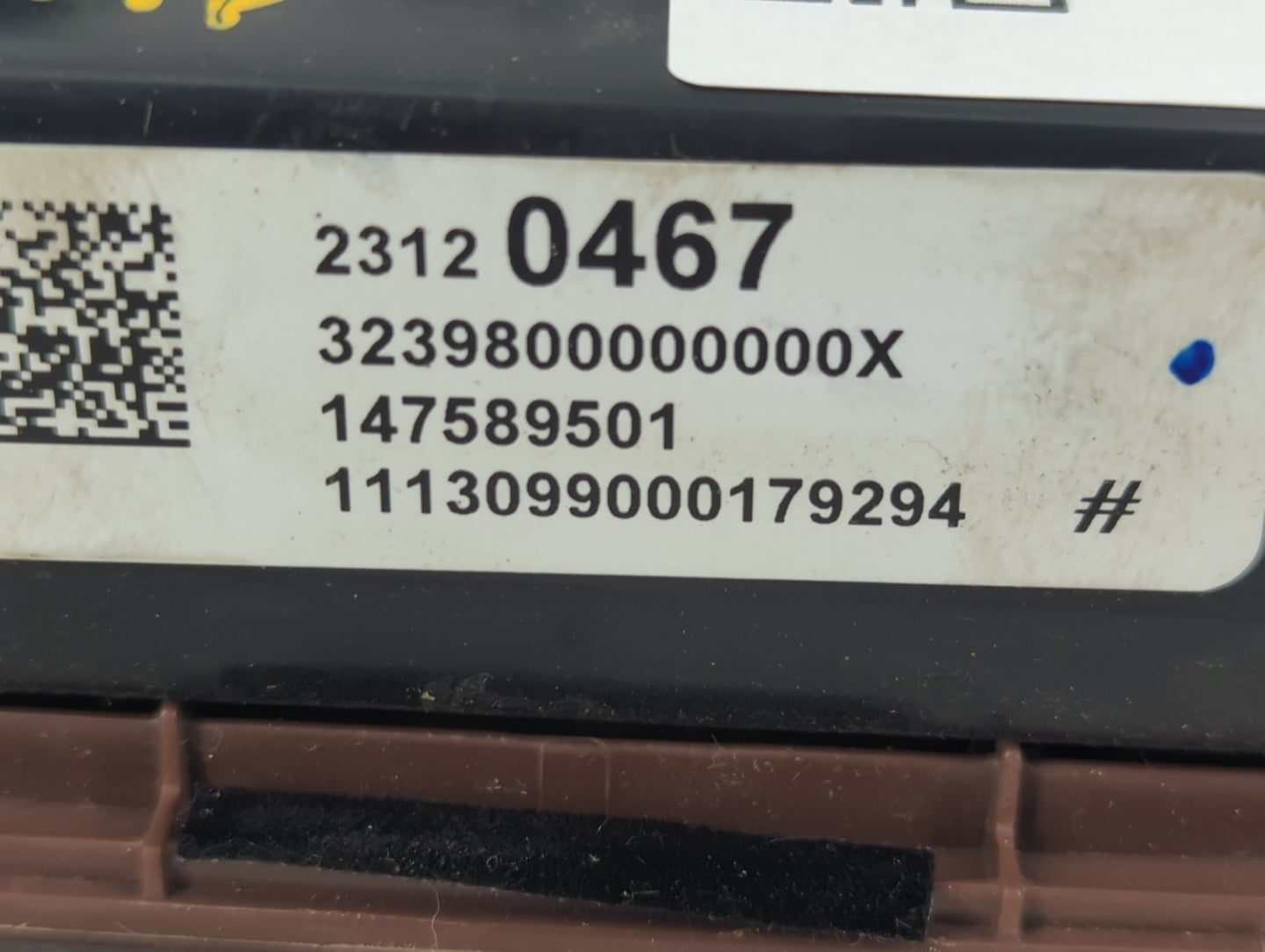 2013 Buick Enclave Climate Control Module Temperature AC/Heater Replacement P/N:23120467 Fits OEM Used Auto Parts - Oemusedautoparts1.com