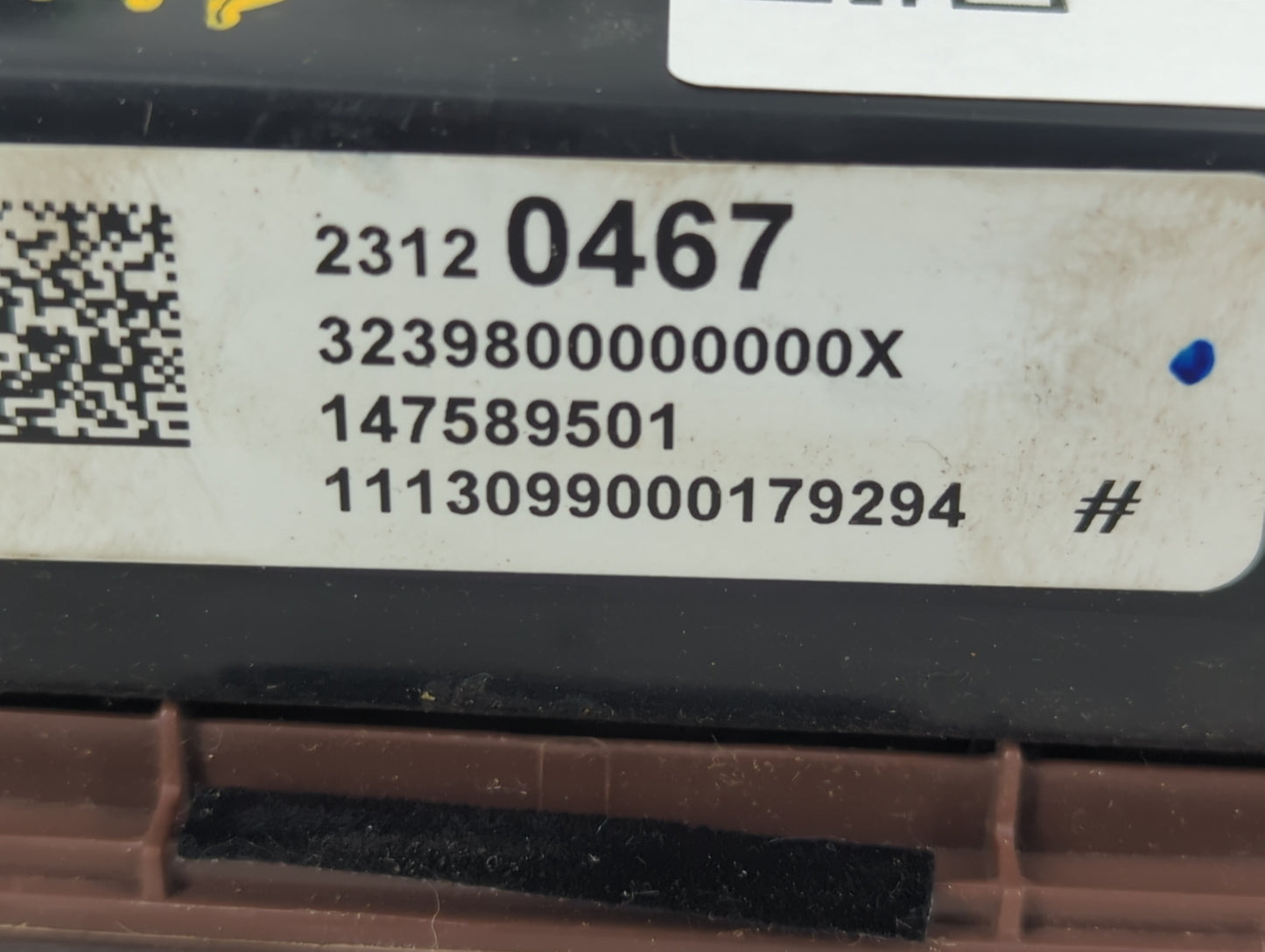 2013 Buick Enclave Climate Control Module Temperature AC/Heater Replacement P/N:23120467 Fits OEM Used Auto Parts - Oemusedautoparts1.com