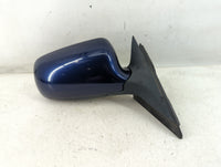 2000 Audi A4 Passenger Right Side View Manual Door Mirror Blue - Oemusedautoparts1.com