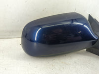 2000 Audi A4 Passenger Right Side View Manual Door Mirror Blue - Oemusedautoparts1.com