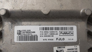 2013 Ford C-Max PCM Engine Control Computer ECU ECM PCU OEM P/N:DM5A-12A650-KA DM5A-12A650-DD, DM5A-12A650-FA Fits OEM Used Auto Parts - Oemusedautoparts1.com