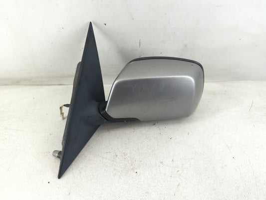 2004 Bmw X3 Driver Left Side View Manual Door Mirror Grey