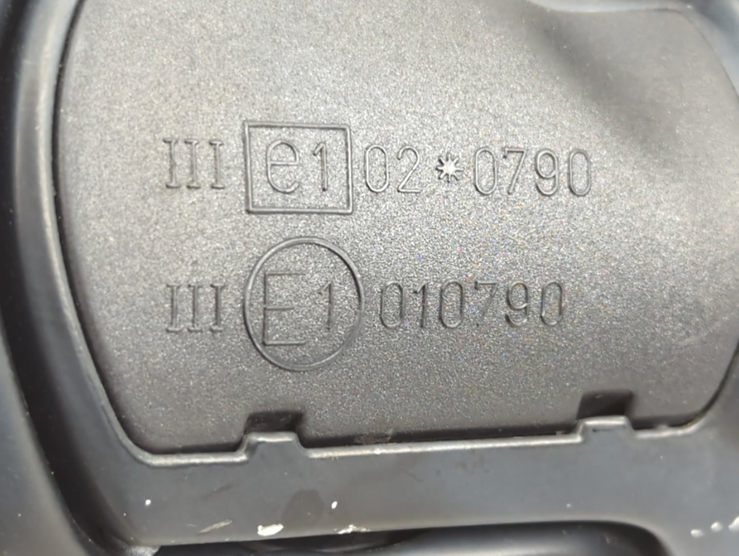 2004 Bmw X3 Driver Left Side View Manual Door Mirror Grey - Oemusedautoparts1.com