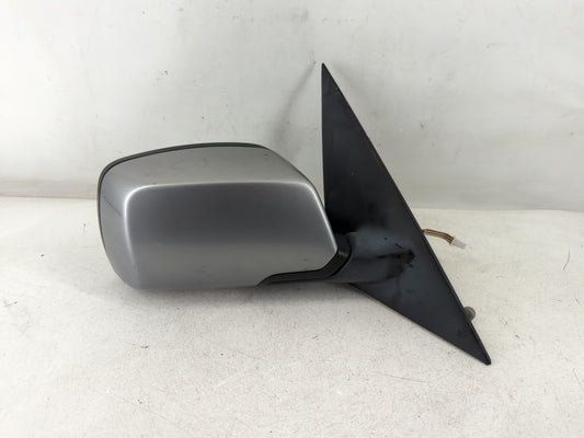2004 Bmw X3 Passenger Right Side View Manual Door Mirror Grey