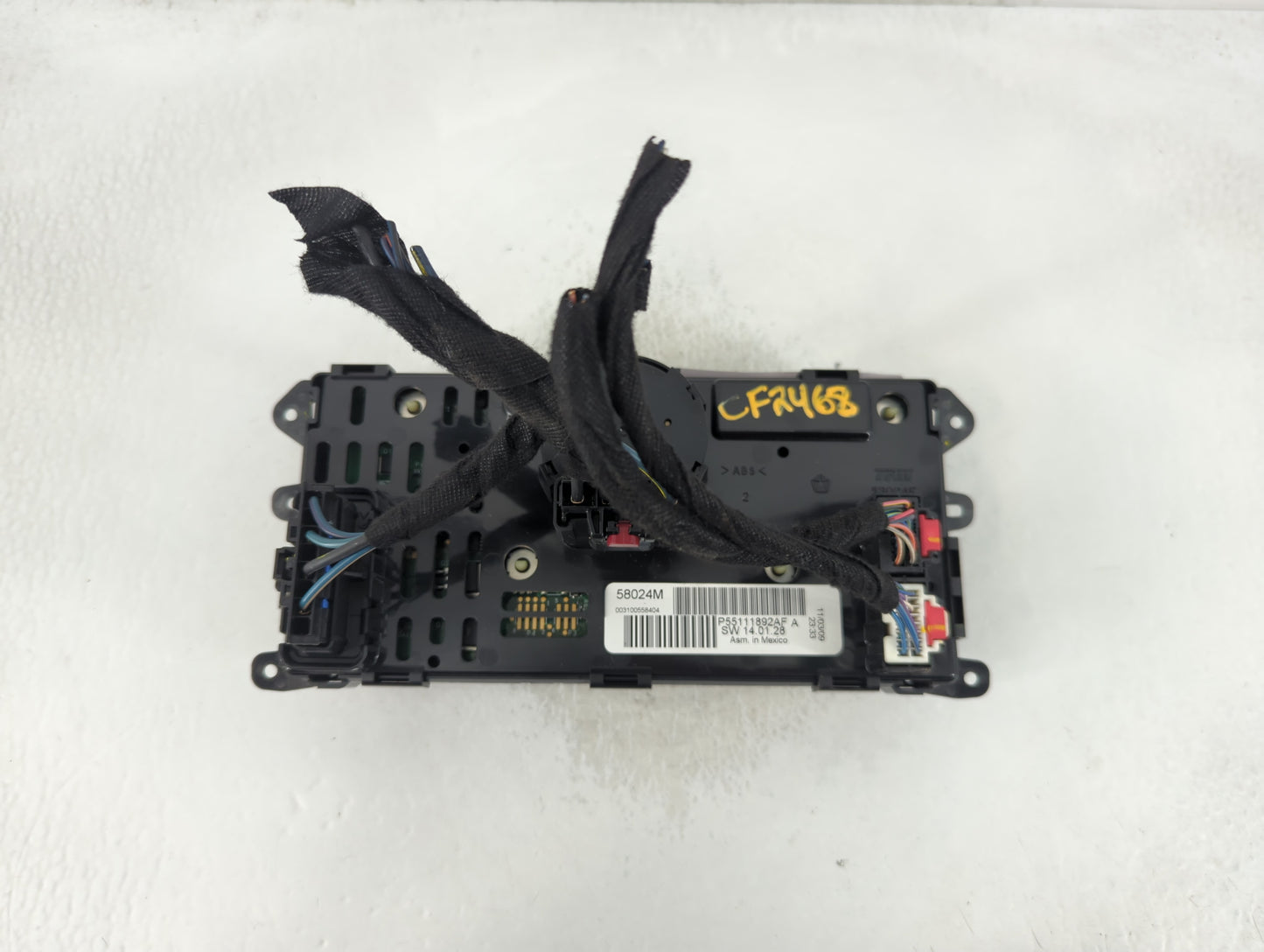 2010 Dodge Journey Climate Control Module Temperature AC/Heater Replacement P/N:P55111892AF A Fits OEM Used Auto Parts