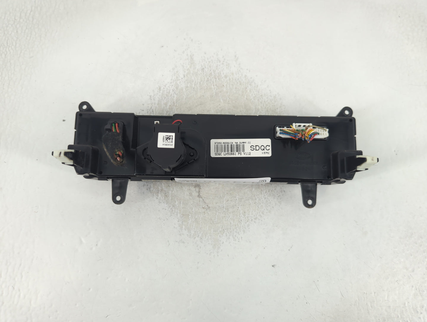 2017-2019 Kia Soul Climate Control Module Temperature AC/Heater Replacement P/N:97250-B2Q1CA Fits Fits 2017 2018 2019 OEM Used Auto Parts - Oemusedautoparts1.com
