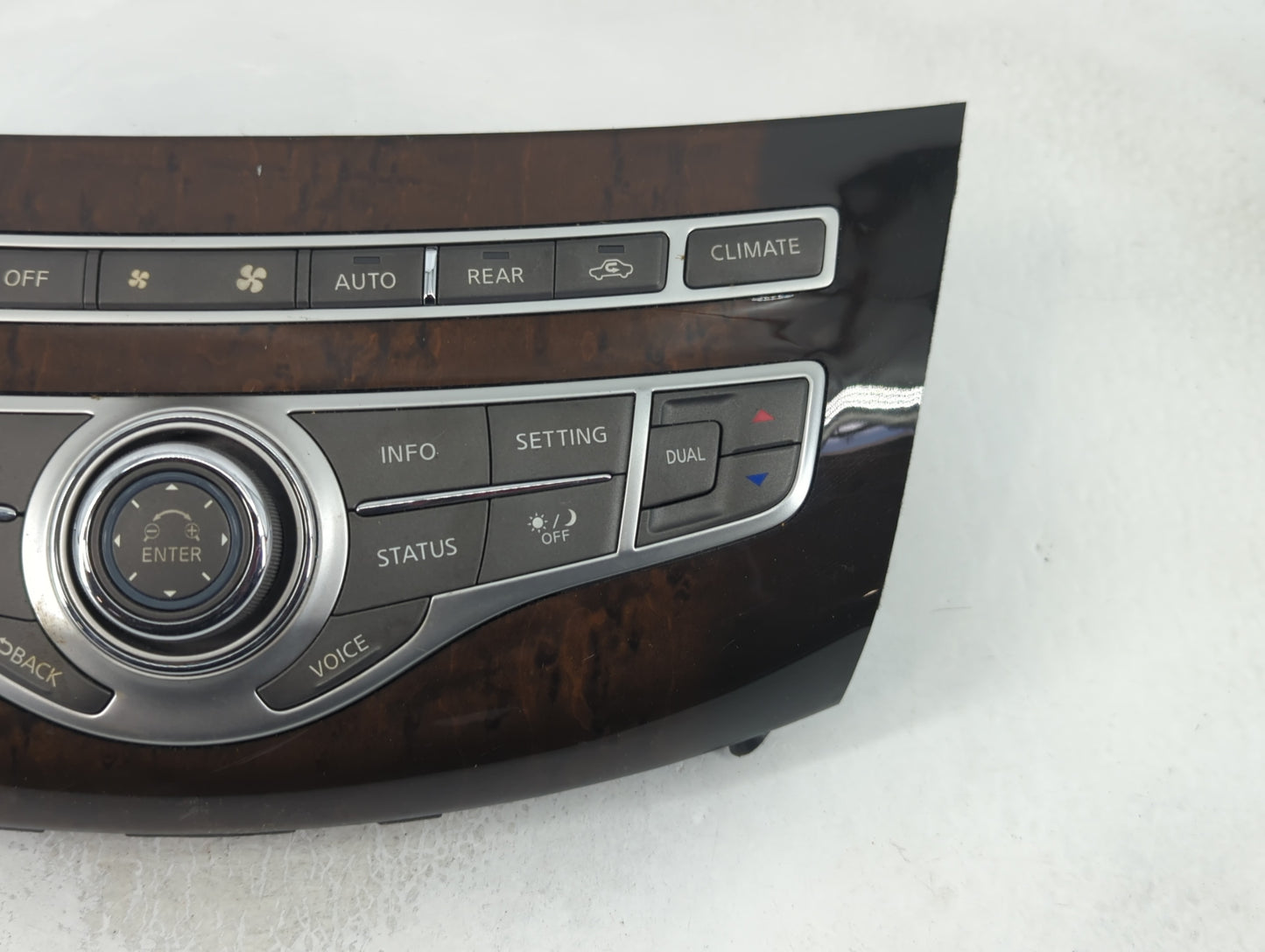 2014 Infiniti Qx60 Climate Control Module Temperature AC/Heater Replacement P/N:283953JA7B Fits OEM Used Auto Parts - Oemusedautoparts1.com