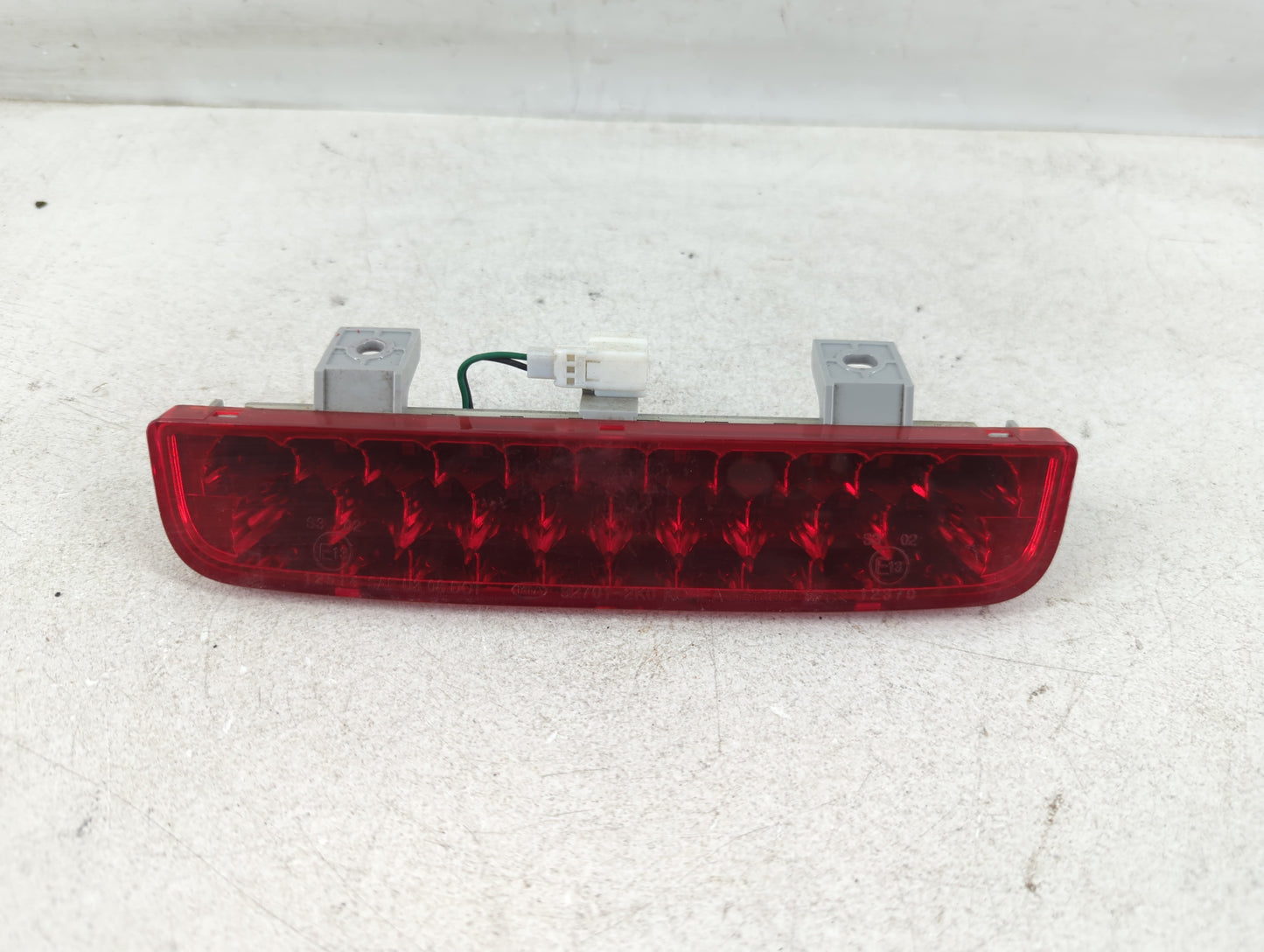 2010 Kia Soul Third Brake Light Tail Light P/N:9B05 Fits OEM Used Auto Parts - Oemusedautoparts1.com