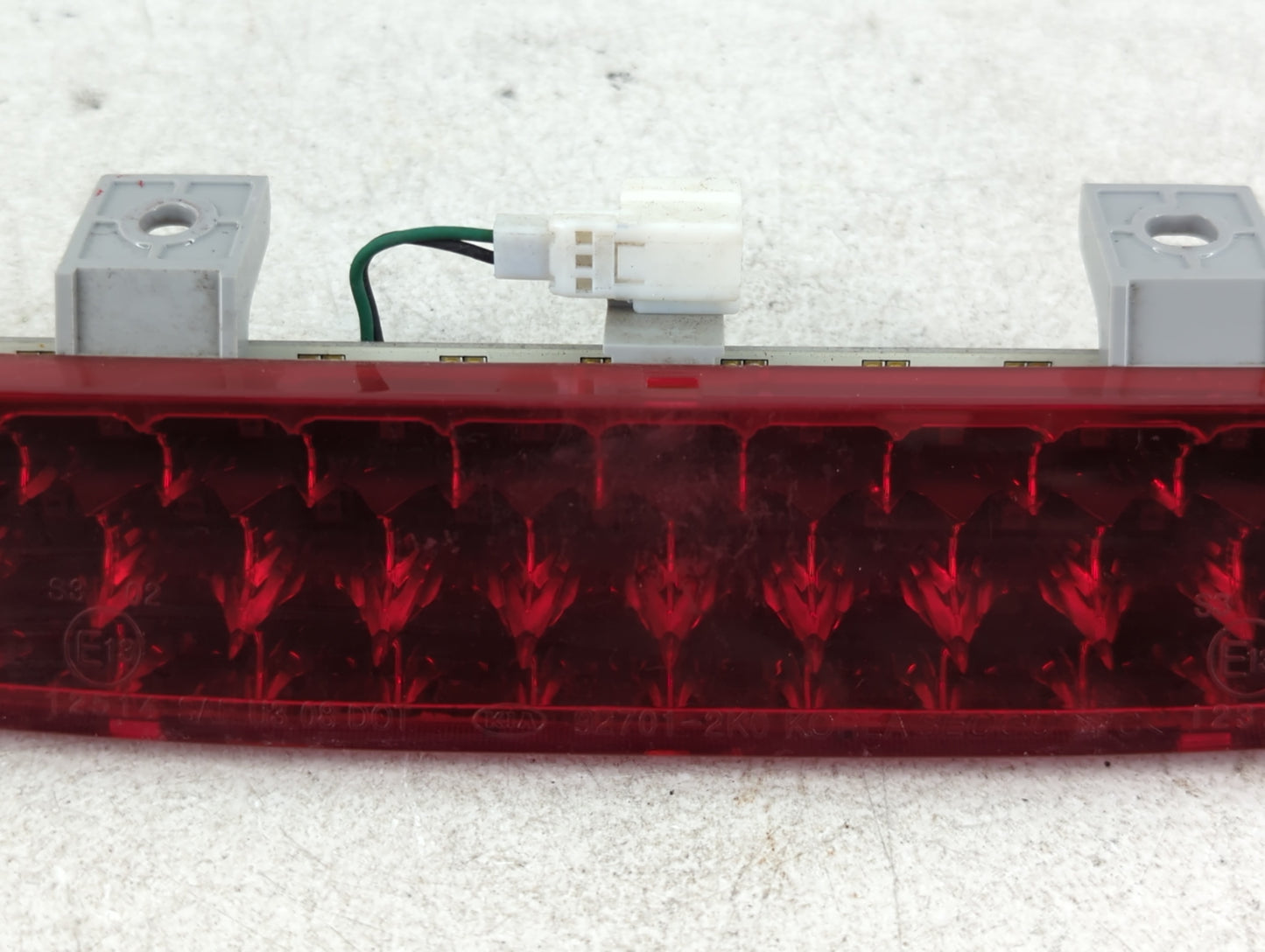 2010 Kia Soul Third Brake Light Tail Light P/N:9B05 Fits OEM Used Auto Parts - Oemusedautoparts1.com