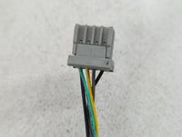 2005 Honda Cr-v Driver Left Side View Manual Door Mirror White