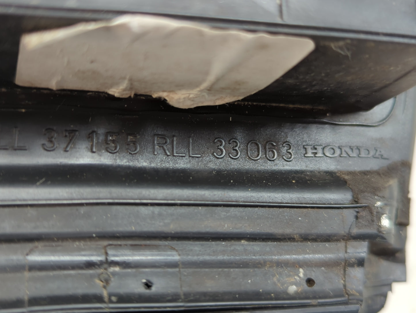 2005 Honda Cr-v Driver Left Side View Manual Door Mirror White