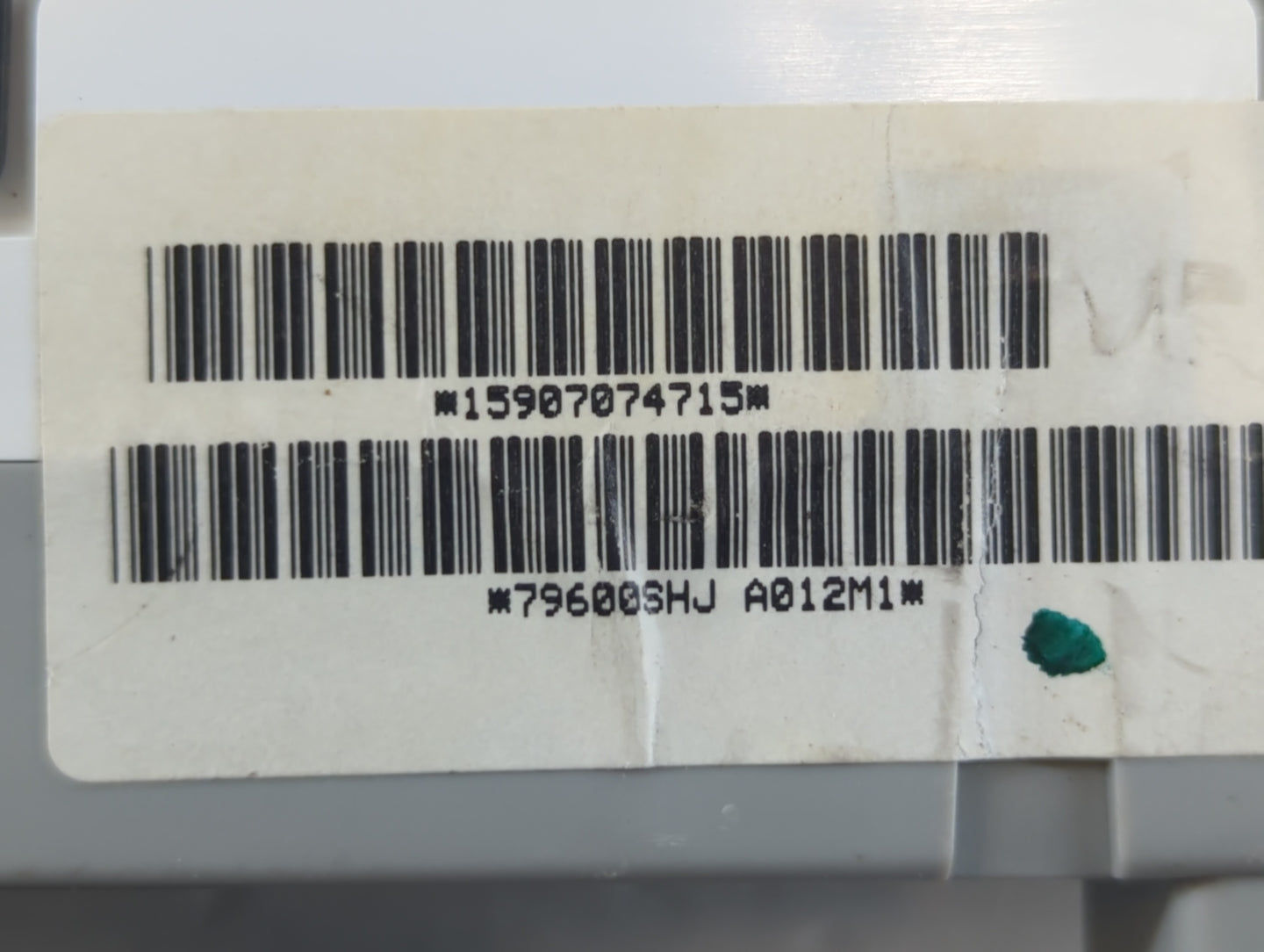2007 Honda Odyssey Climate Control Module Temperature AC/Heater Replacement P/N:79600SHJ A012M1 15907074715 Fits OEM Used Auto Parts - Oemusedautoparts1.com