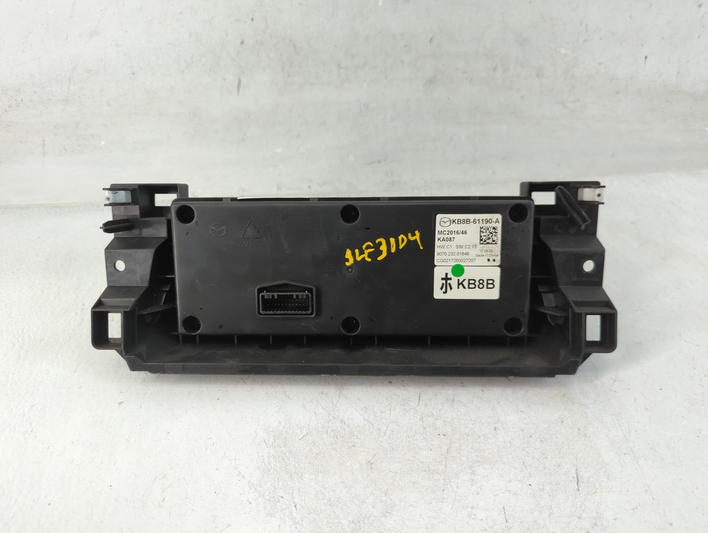 2007 Cadillac Cts Climate Control Module Temperature AC/Heater Replacement P/N:9070 232 01646 KB8B-61190-A Fits OEM Used Auto Parts - Oemusedautoparts1.com