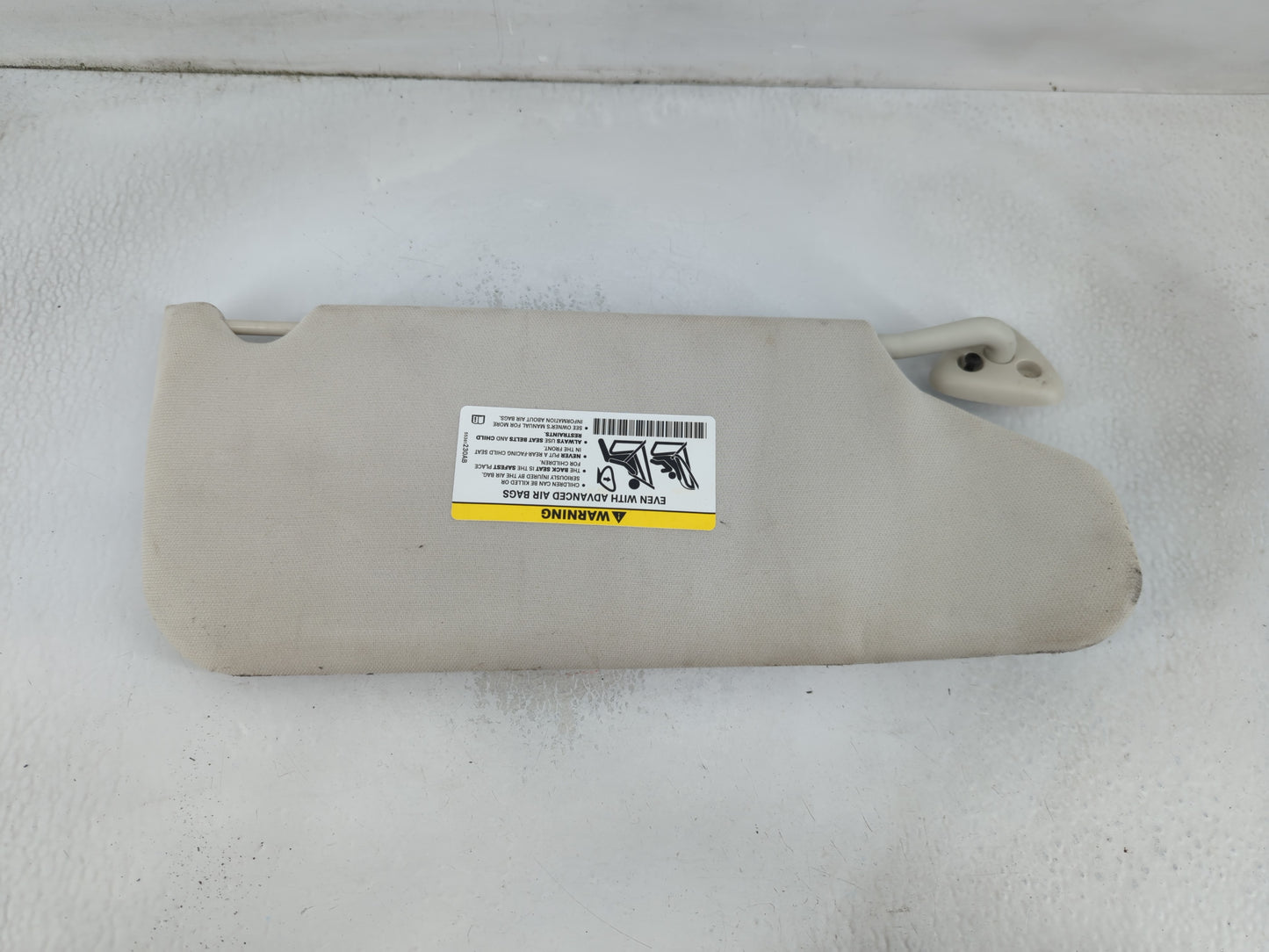 2008-2010 Dodge Charger Sun Visor Shade Replacement Driver Left Mirror Fits Fits 2008 2009 2010 OEM Used Auto Parts - Oemusedautoparts1.com