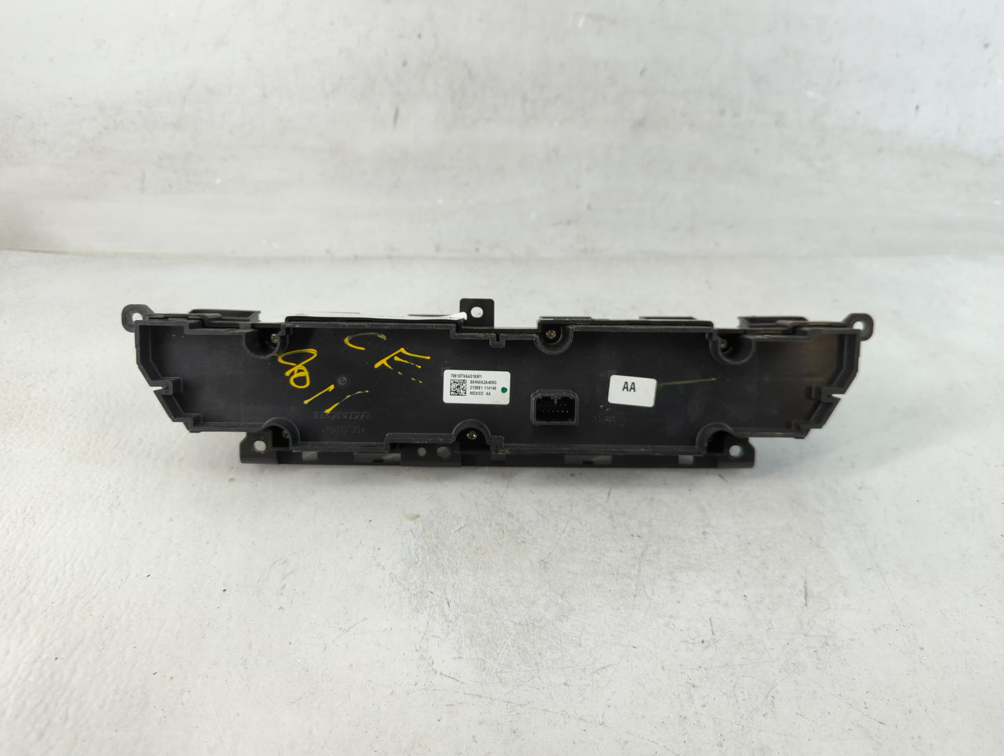 2018-2020 Honda Accord Climate Control Module Temperature AC/Heater Replacement P/N:2139B1 114149 79610TVAA316M1 Fits OEM Used Auto Parts - Oemusedautoparts1.com