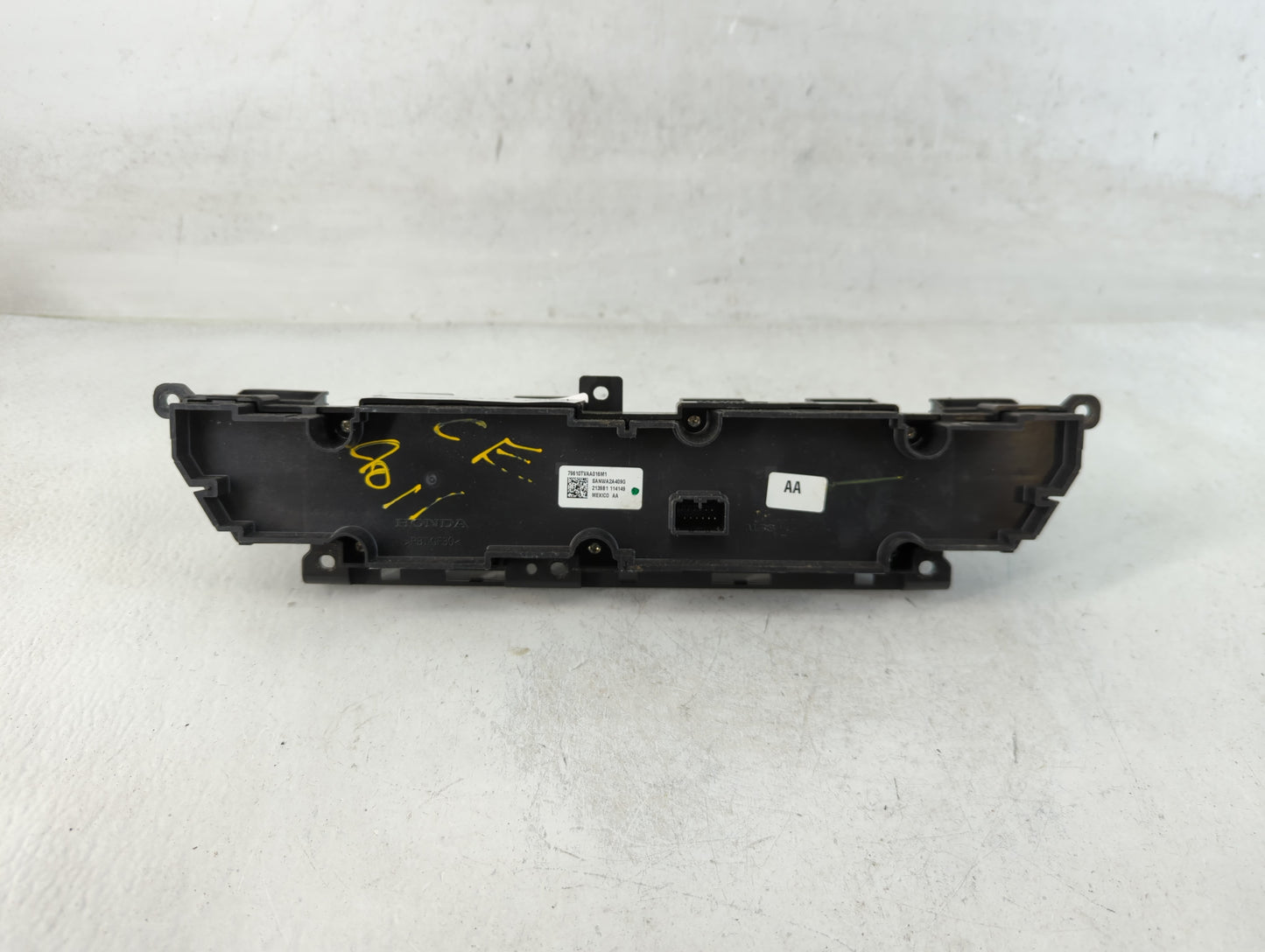 2018-2020 Honda Accord Climate Control Module Temperature AC/Heater Replacement P/N:2139B1 114149 79610TVAA316M1 Fits OEM Used Auto Parts - Oemusedautoparts1.com