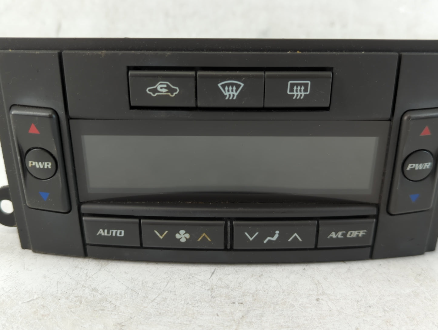 2005-2006 Cadillac Srx Climate Control Module Temperature AC/Heater Replacement P/N:15233493 Fits Fits 2005 2006 OEM Used Auto Parts - Oemusedautoparts1.com