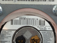 2008-2010 Dodge Charger Air Bag Driver Left Steering Wheel Mounted P/N:34220229A Fits Fits 2008 2009 2010 2011 OEM Used Auto Parts - Oemusedautoparts1.com