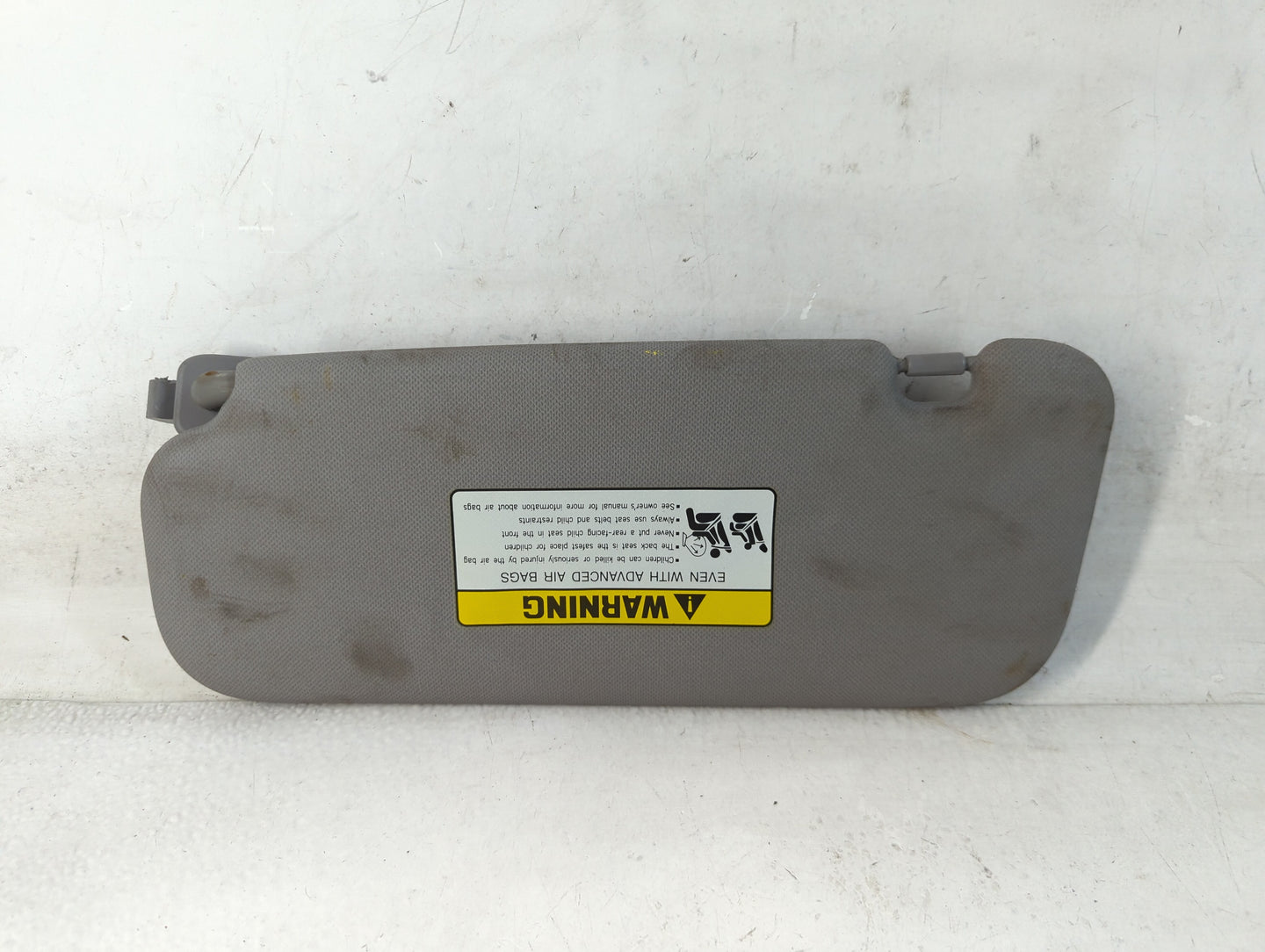 2014-2017 Hyundai Accent Sun Visor Shade Replacement Passenger Right Mirror Fits Fits 2014 2015 2016 2017 OEM Used Auto Parts - Oemusedautoparts1.com
