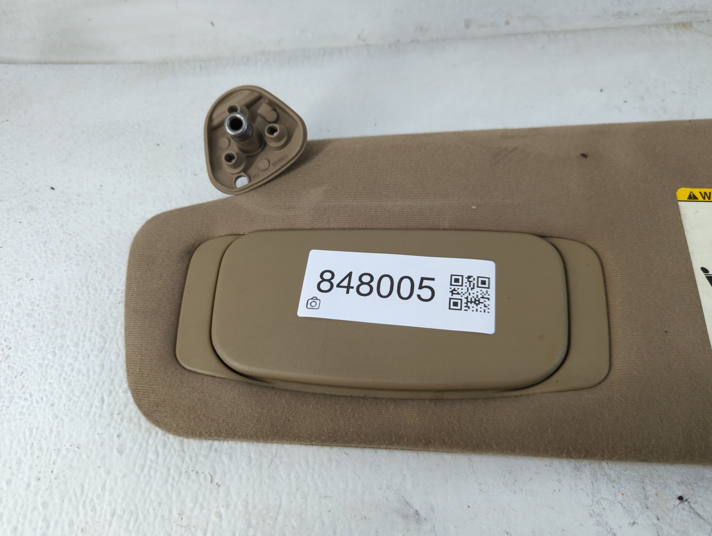 2007-2013 Toyota Tundra Sun Visor Shade Replacement Driver Left Mirror Fits OEM Used Auto Parts - Oemusedautoparts1.com