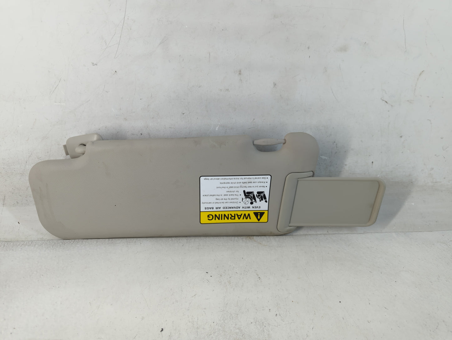 2014-2018 Mazda 3 Sun Visor Shade Replacement Passenger Right Mirror Fits Fits 2014 2015 2016 2017 2018 OEM Used Auto Parts - Oemusedautoparts1.com