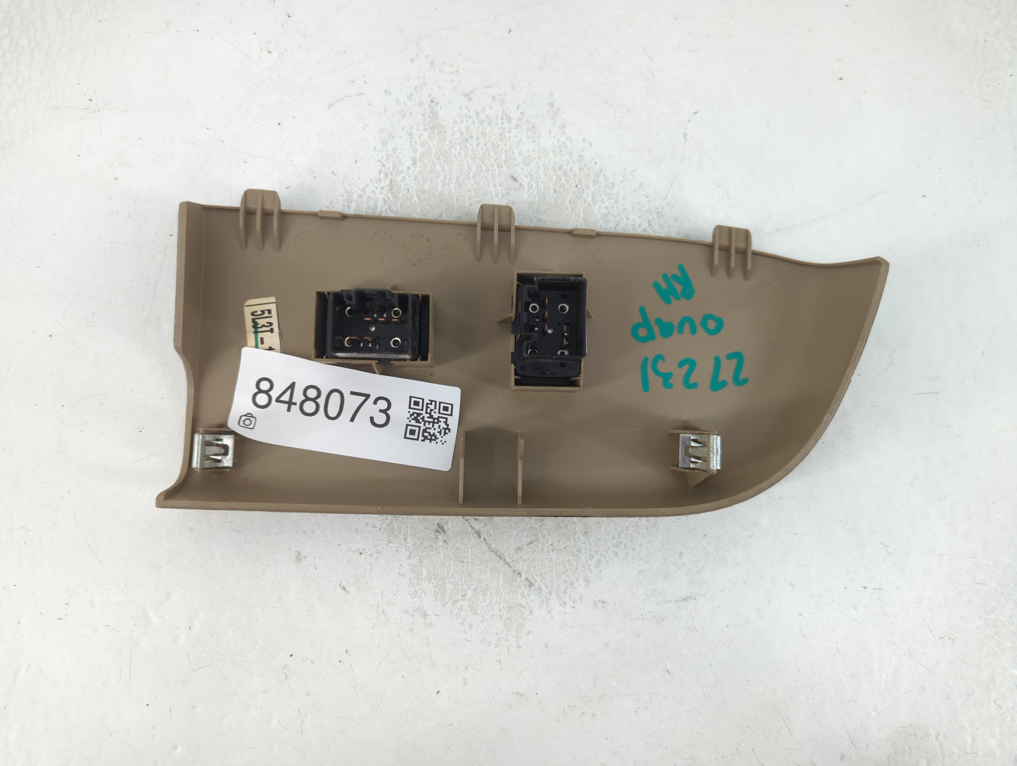 2004-2008 Ford F-150 Master Power Window Switch Replacement Driver Side Left P/N:4L34-14B132-ACW Fits OEM Used Auto Parts - Oemusedautoparts1.com