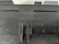 2018-2019 Lincoln Mkc Fusebox Fuse Box Panel Relay Module P/N:AV6T-14A142-AB Fits Fits 2018 2019 OEM Used Auto Parts - Oemusedautoparts1.com