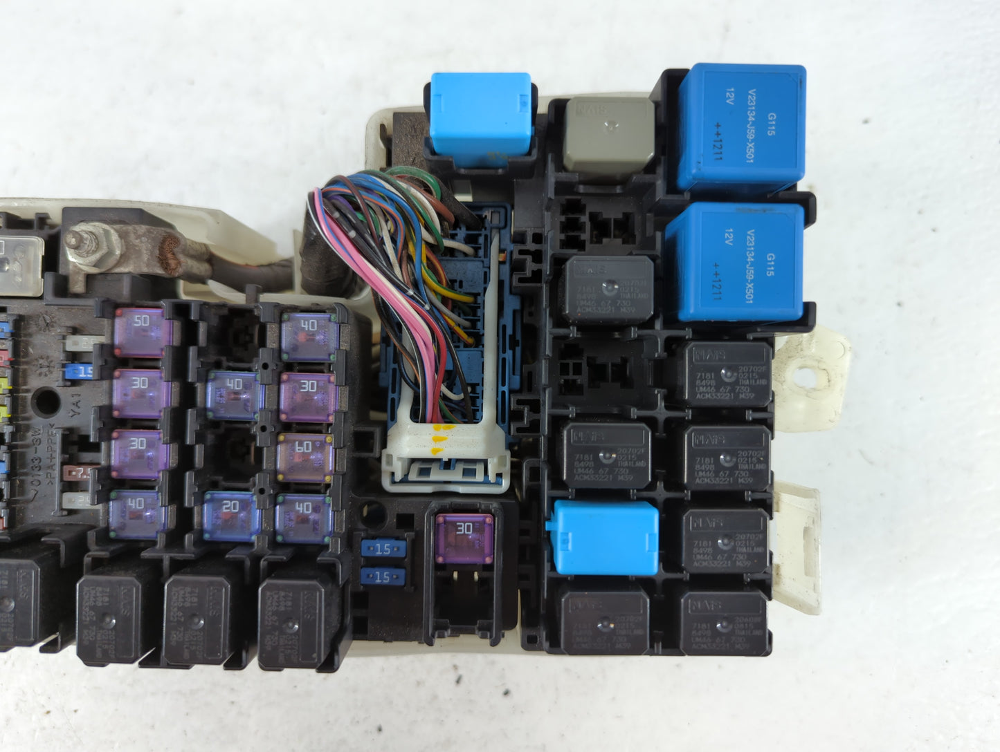 2012-2017 Mazda 5 Fusebox Fuse Box Panel Relay Module P/N:K7005 C513-6676Y Fits Fits 2012 2013 2014 2015 2016 2017 OEM Used Auto Parts - Oemusedautoparts1.com