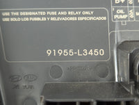 2021 Kia K5 Fusebox Fuse Box Panel Relay Module P/N:91955-L3450 Fits OEM Used Auto Parts - Oemusedautoparts1.com