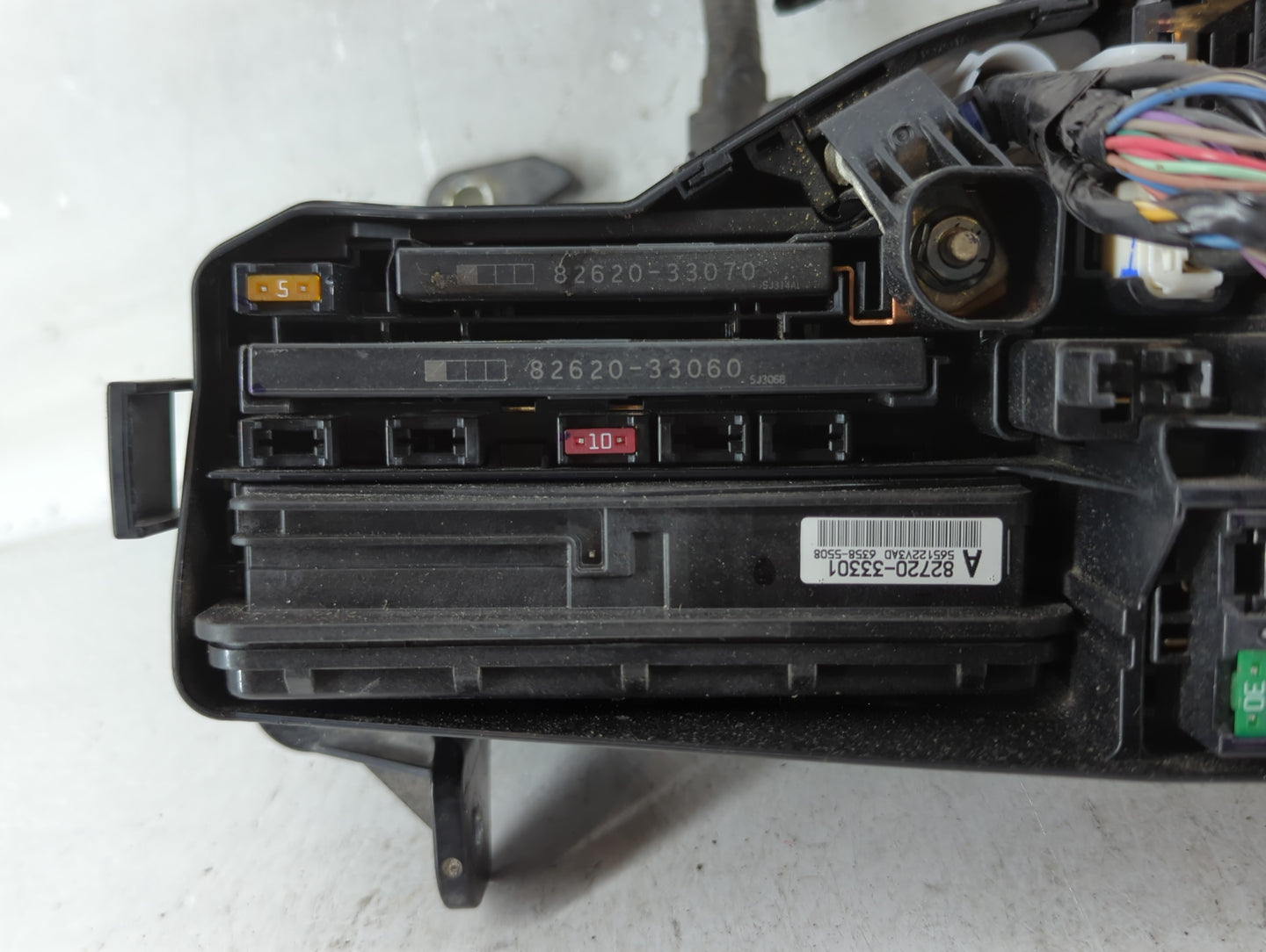 2012-2017 Toyota Camry Fusebox Fuse Box Panel Relay Module P/N:82641-33150 Fits Fits 2012 2013 2014 2015 2016 2017 OEM Used Auto Parts - Oemusedautoparts1.com