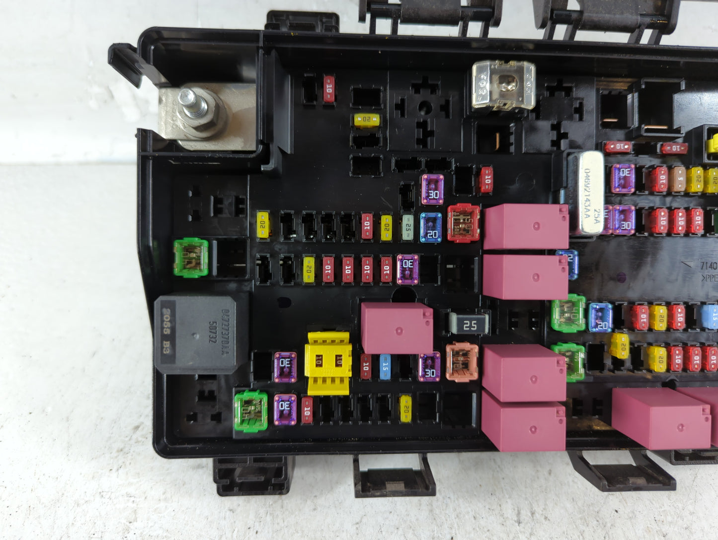 2022 Dodge Ram 1500 Fusebox Fuse Box Panel Relay Module P/N:68576496AA Fits OEM Used Auto Parts - Oemusedautoparts1.com