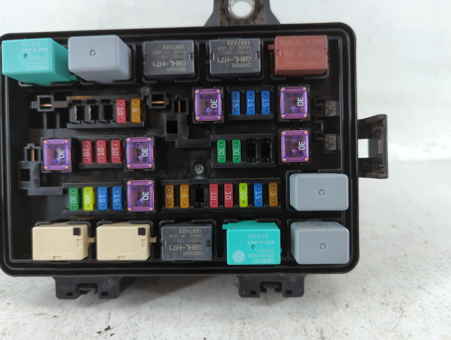 2018 Honda Odyssey Fusebox Fuse Box Panel Relay Module P/N:7171-4924-30 Fits OEM Used Auto Parts - Oemusedautoparts1.com