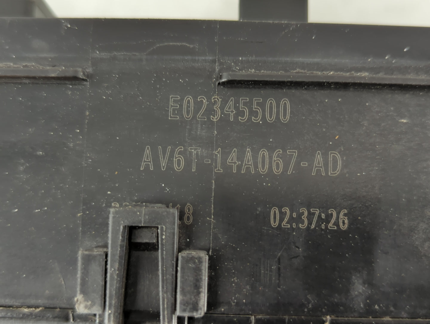 2019 Ford Escape Fusebox Fuse Box Panel Relay Module P/N:AV6T-14A067-AD E02345500 Fits OEM Used Auto Parts - Oemusedautoparts1.com