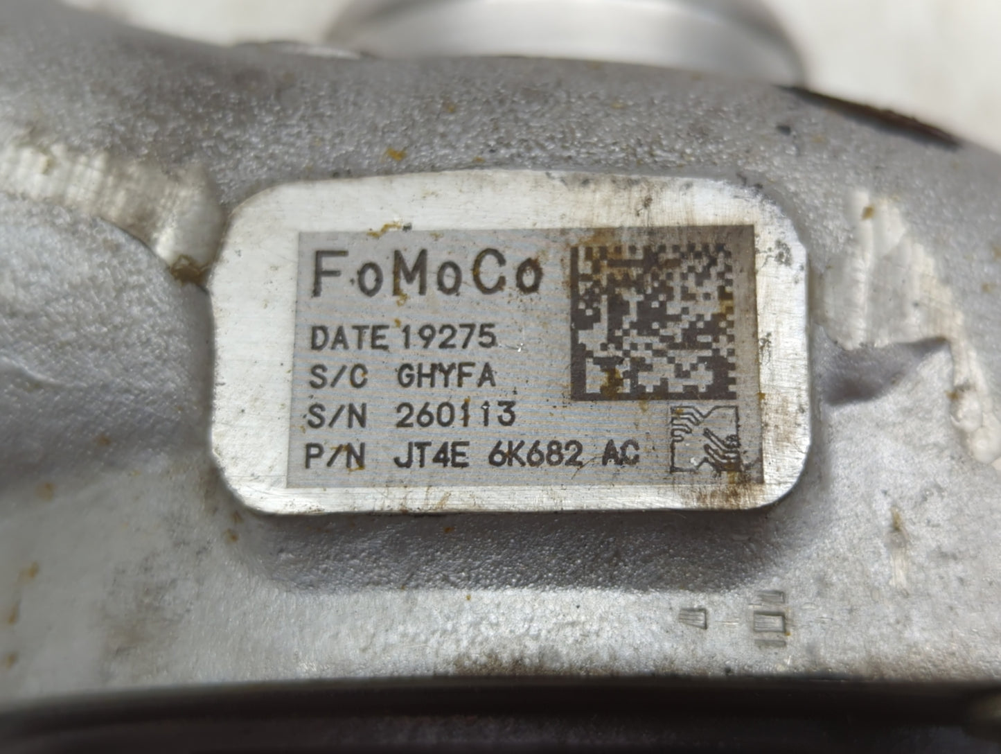 2018 Ford F-150 Turbocharger Turbo Charger Super Charger Supercharger - Oemusedautoparts1.com