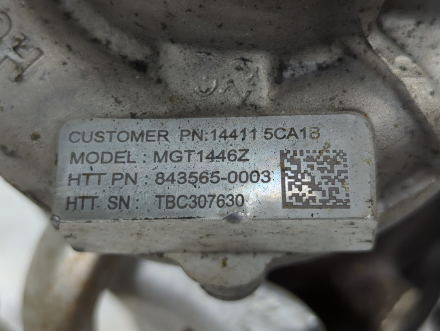 2016 Infiniti Q50 Turbocharger Turbo Charger Super Charger Supercharger - Oemusedautoparts1.com