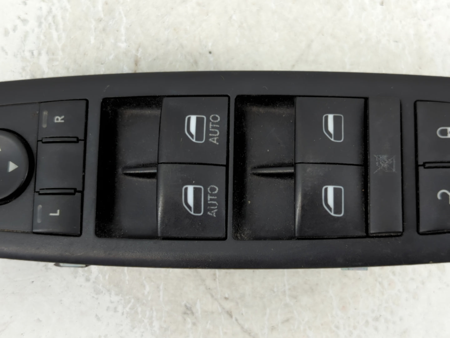 2016 Dodge Ram 1500 Master Power Window Switch Replacement Driver Side Left P/N:56046826AE Fits Fits 2017 2018 2019 2020 2021 2022 OEM Used Auto Parts - Oemusedautoparts1.com