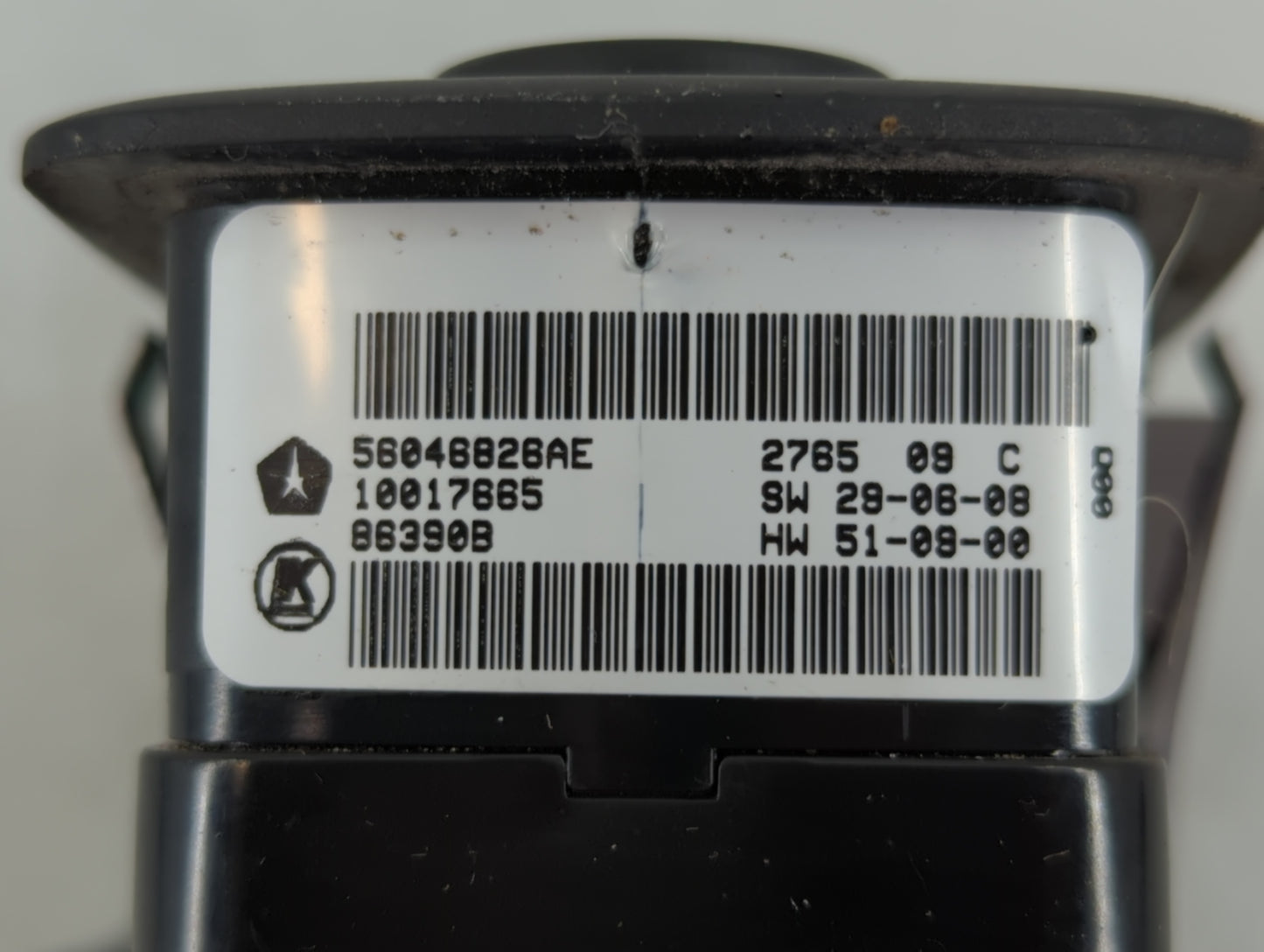 2016 Dodge Ram 1500 Master Power Window Switch Replacement Driver Side Left P/N:56046826AE Fits Fits 2017 2018 2019 2020 2021 2022 OEM Used Auto Parts - Oemusedautoparts1.com