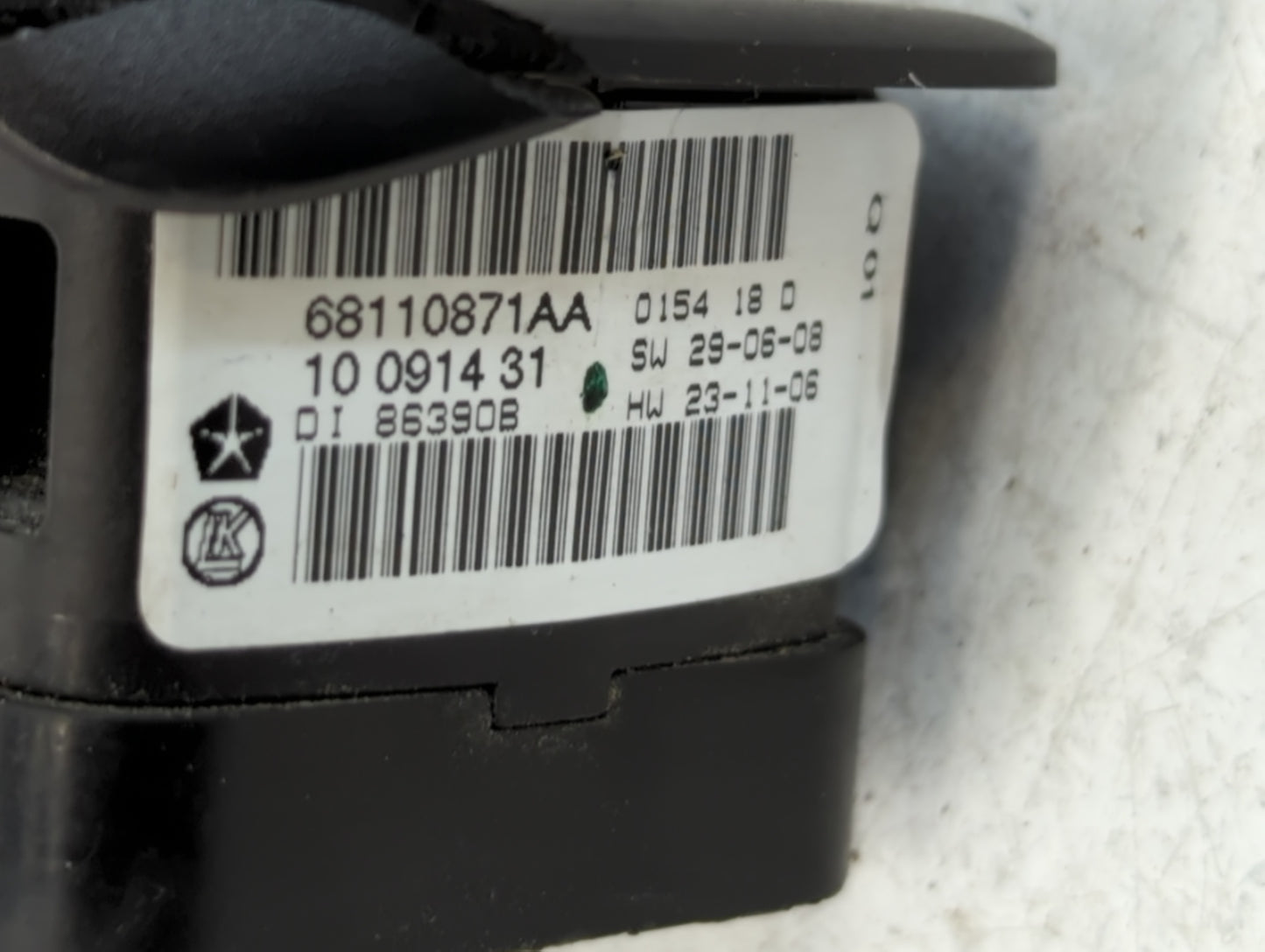 2012-2016 Chrysler Town & Country Master Power Window Switch Replacement Driver Side Left P/N:68110871AA Fits OEM Used Auto Parts - Oemusedautoparts1.com