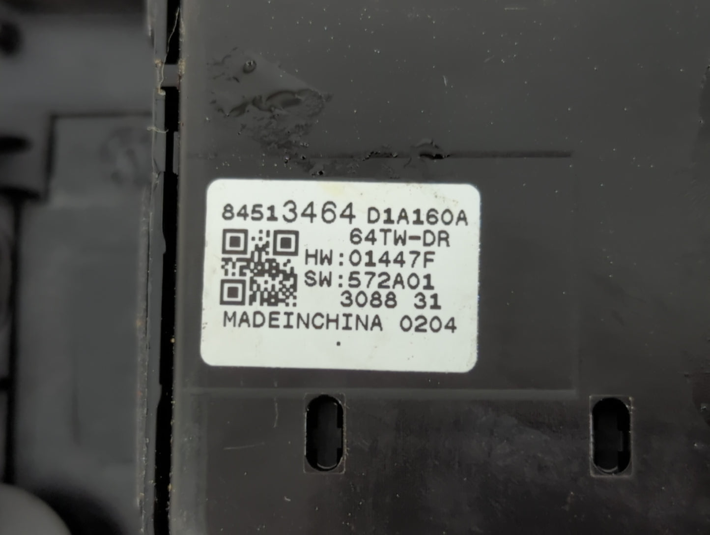 2016-2021 Chevrolet Malibu Master Power Window Switch Replacement Driver Side Left P/N:84513464 Fits OEM Used Auto Parts - Oemusedautoparts1.com