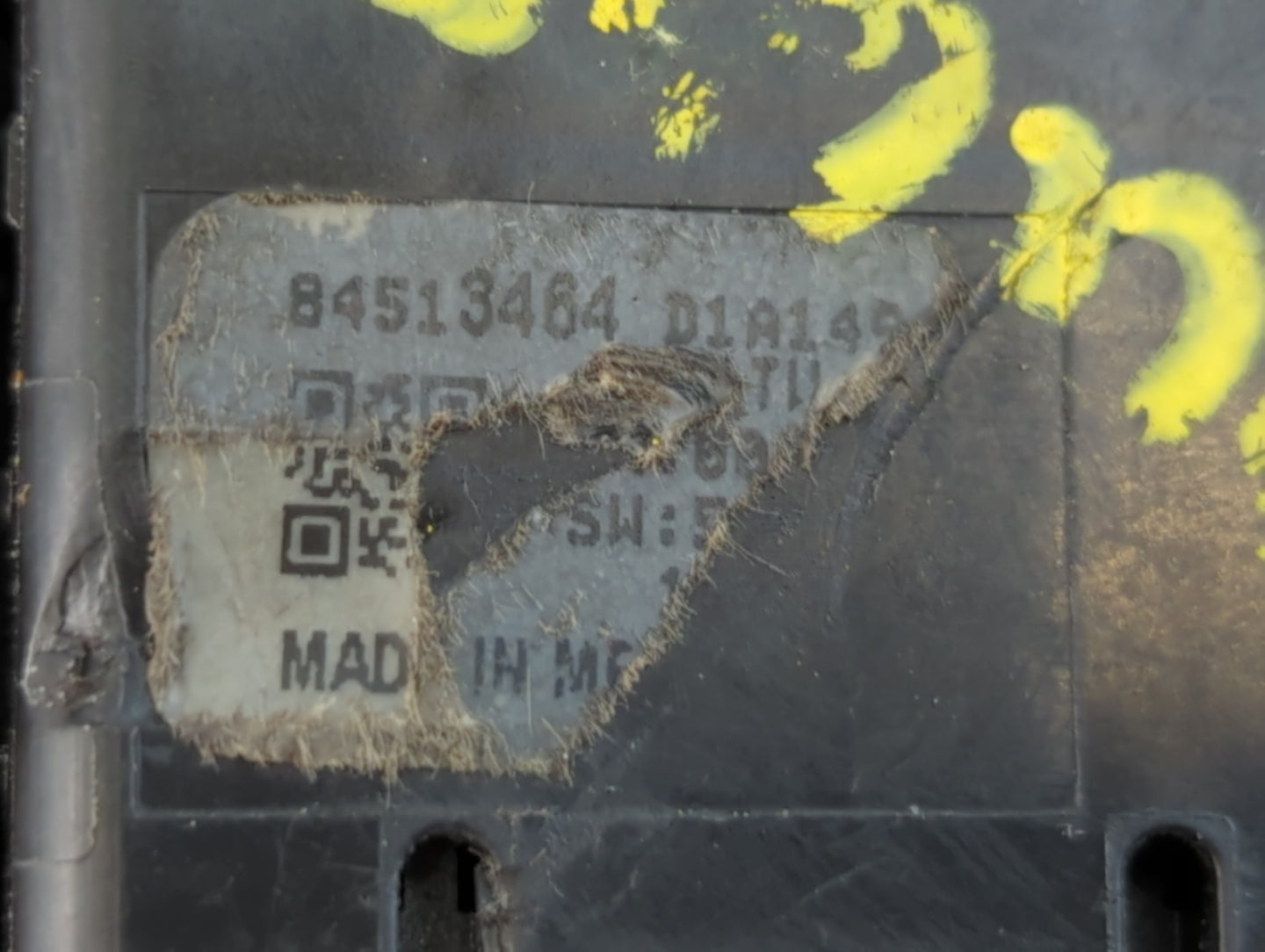 2018-2022 Chevrolet Equinox Master Power Window Switch Replacement Driver Side Left P/N:84513464 Fits OEM Used Auto Parts - Oemusedautoparts1.com