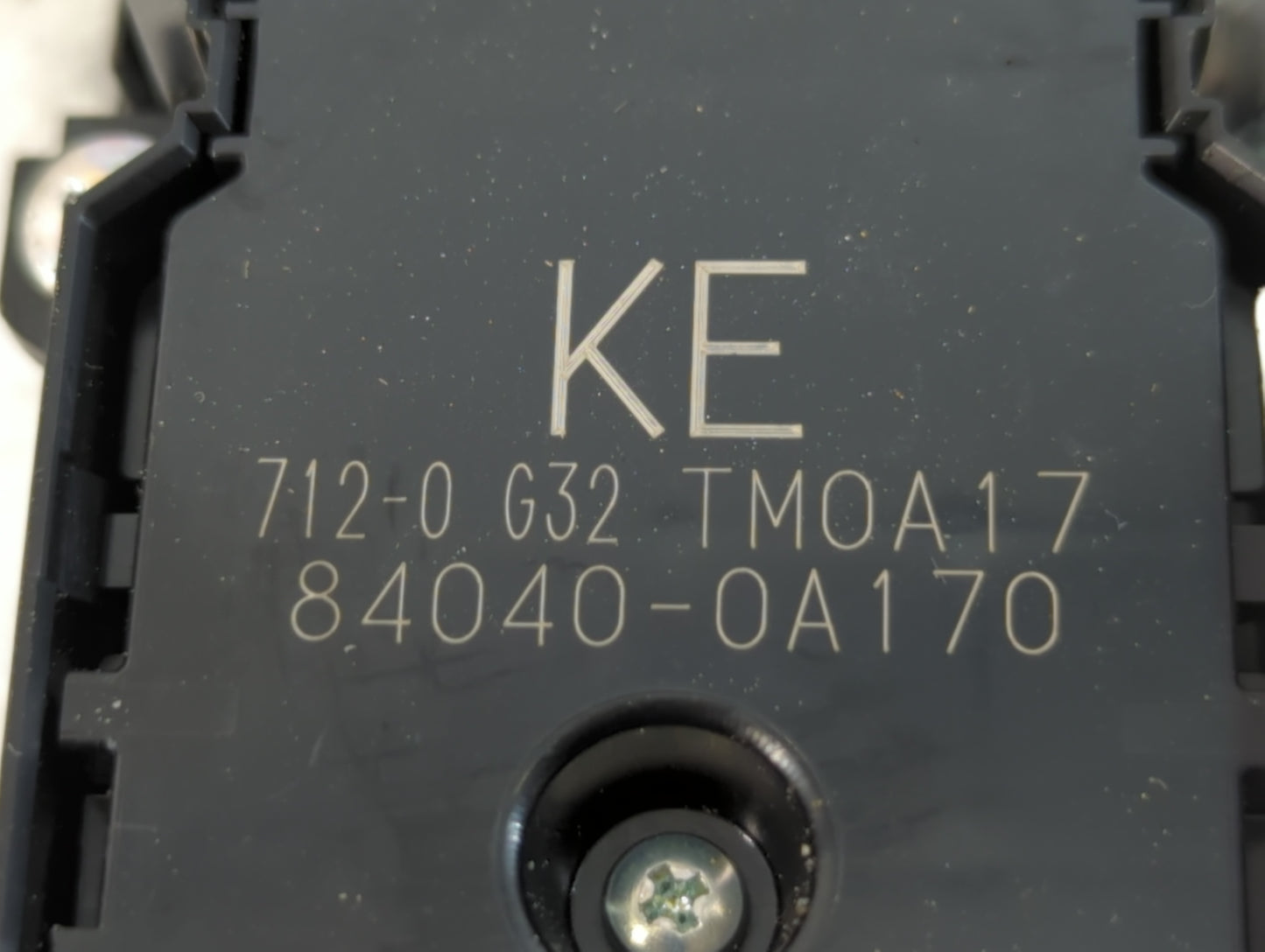 2023 Toyota Corolla Master Power Window Switch Replacement Driver Side Left P/N:84040-0A170 Fits OEM Used Auto Parts