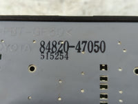 2004-2013 Toyota Prius Master Power Window Switch Replacement Driver Side Left P/N:84820-47050 Fits OEM Used Auto Parts - Oemusedautoparts1.com